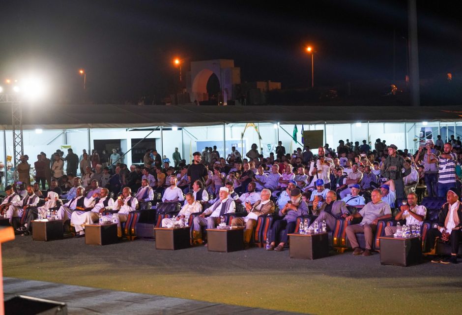اليوم الثالث من مهرجان غريان.. فرق التراث الشعبي تحيي المدينة الرياضية
